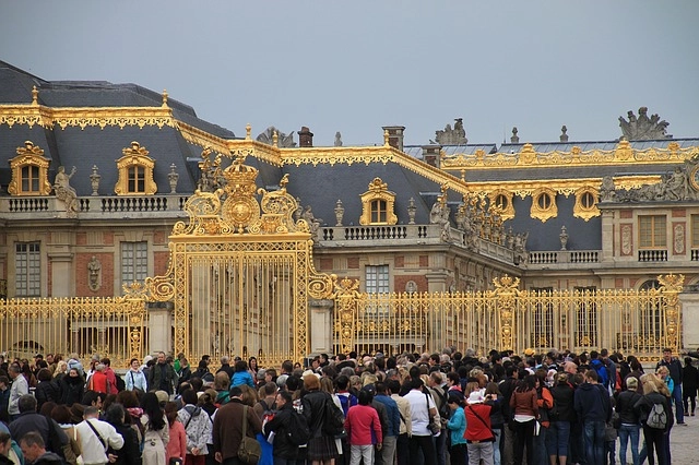Versailles Warteschlange