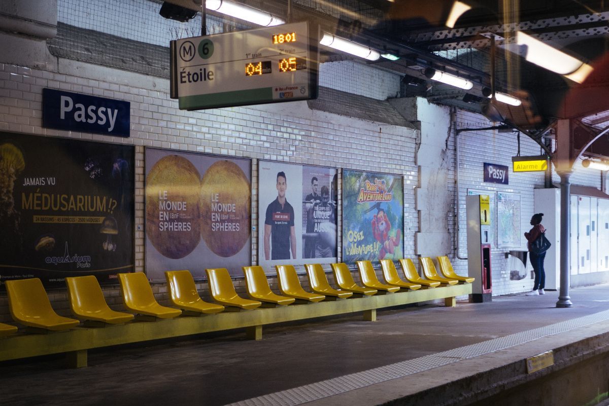 Paris Passy Metrostation